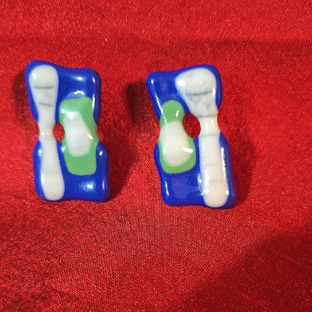 Colorful Abstract Earrings